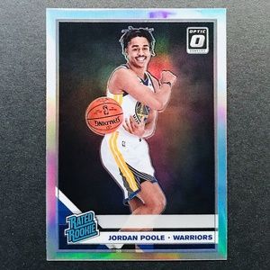 Jordan Poole RC - 2019-20 Donruss Optic Holo #169